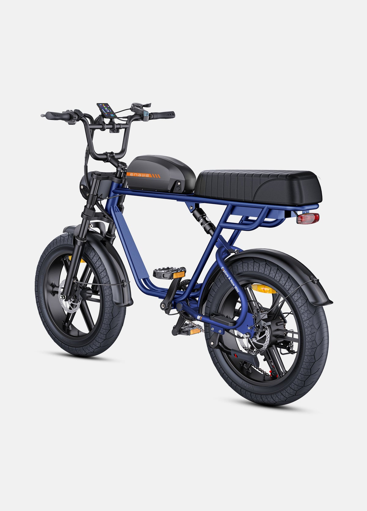 Engwe M1 - Blue - single battery - rear