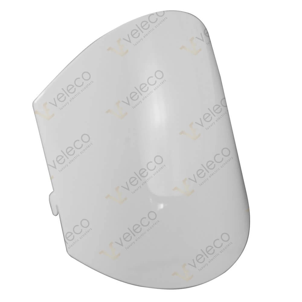 Rear mudguard piece White Veleco CRISTAL