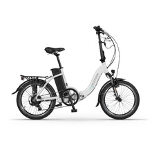 Electric Bike Ecobike Even, compact foldable design, equipped with a rechargeable battery, perfect for urban riding.