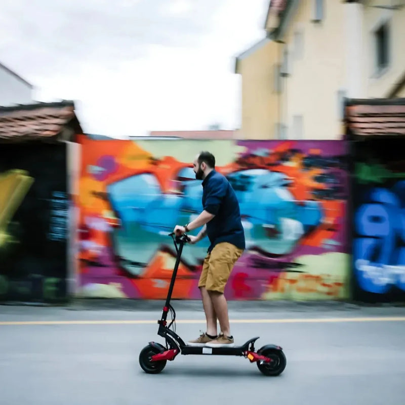 Electric Scooter Eco Speed 10x Pro, sleek design and reliable performance for urban commuting fun.