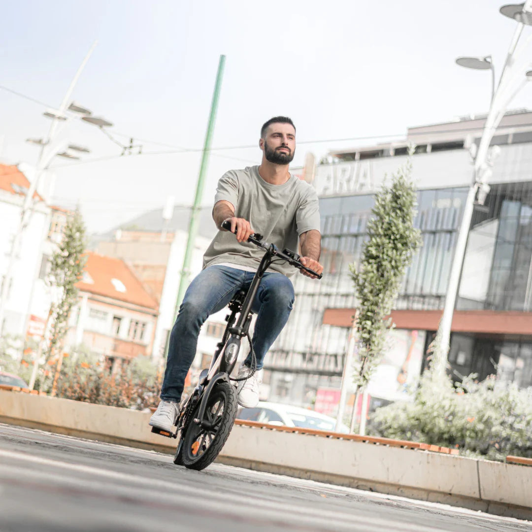 Electric Bike Ms Energy Urbanfold I6, stylish folding electric bike, perfect for urban riding and commuting.