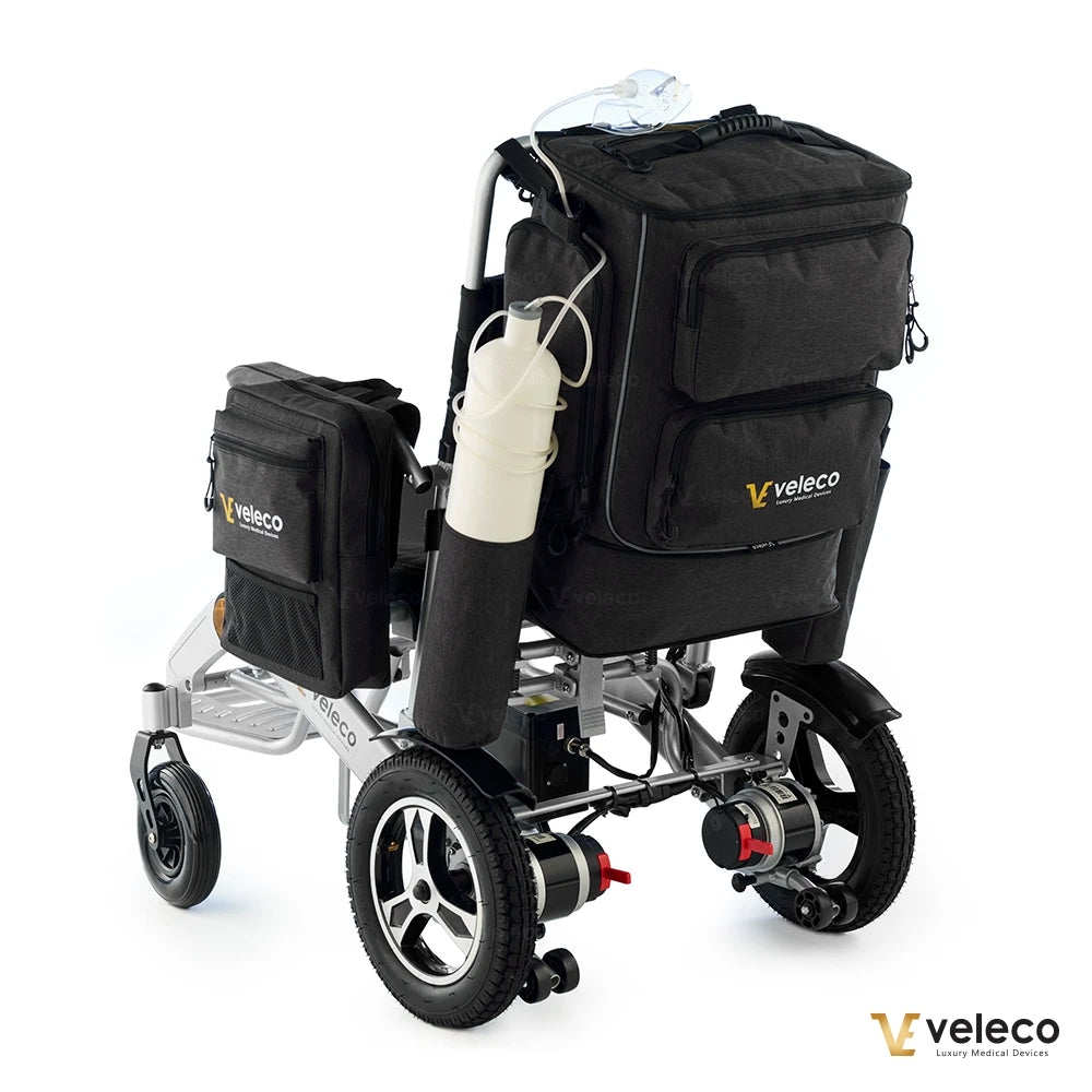 Big Bag compatible with Mobility Scooter and Wheelchair Designed For shopping, Phone, Small Items, and Clothes