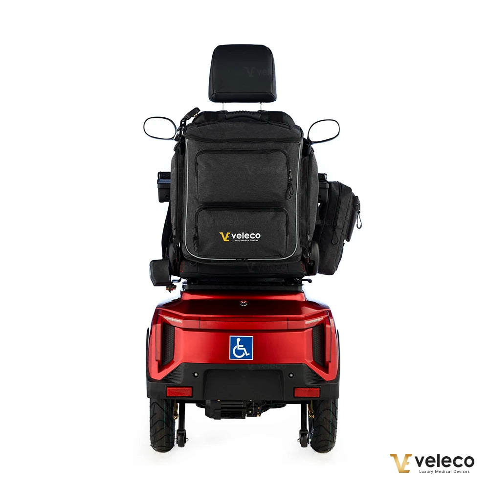 Big Bag compatible with Mobility Scooter and Wheelchair Designed For shopping, Phone, Small Items, and Clothes
