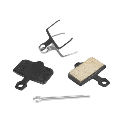 Semi-Metallic Brake Pads – brake pads, spring clip, and cotter pin