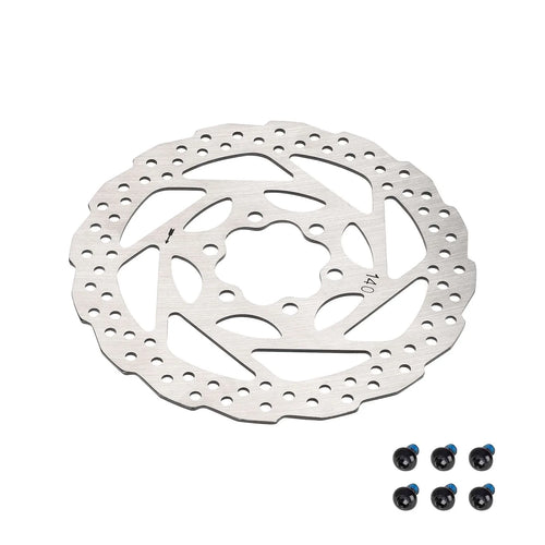 140 mm Brake Disc with 6 Holes – disc and six mounting screws