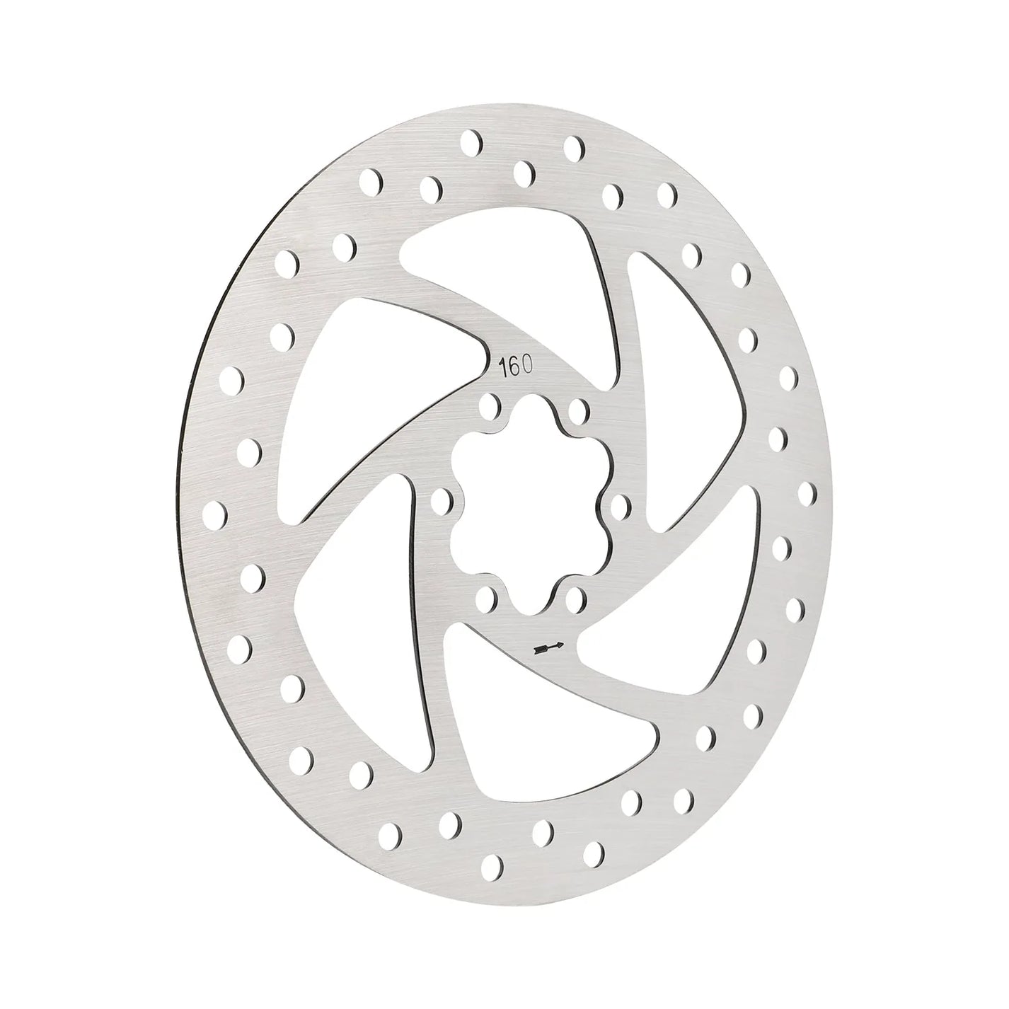 160 mm Brake Disc with 6 Holes and 44 mm Spacing for Electric Scooter or Bicycle