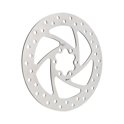 160 mm Brake Disc with 6 Holes and 44 mm Spacing for Electric Scooter or Bicycle