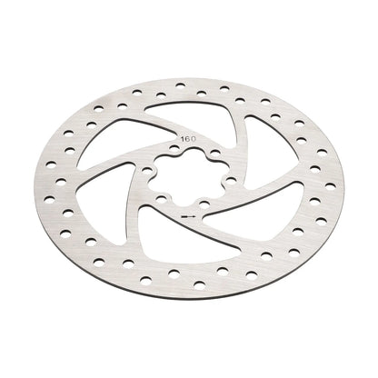 160 mm Brake Disc with 6 Holes and 44 mm Spacing for Electric Scooter or Bicycle