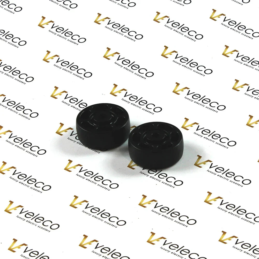 Anti-Slip Wheel for Veleco Cosmo – two black anti-slip wheel inserts
