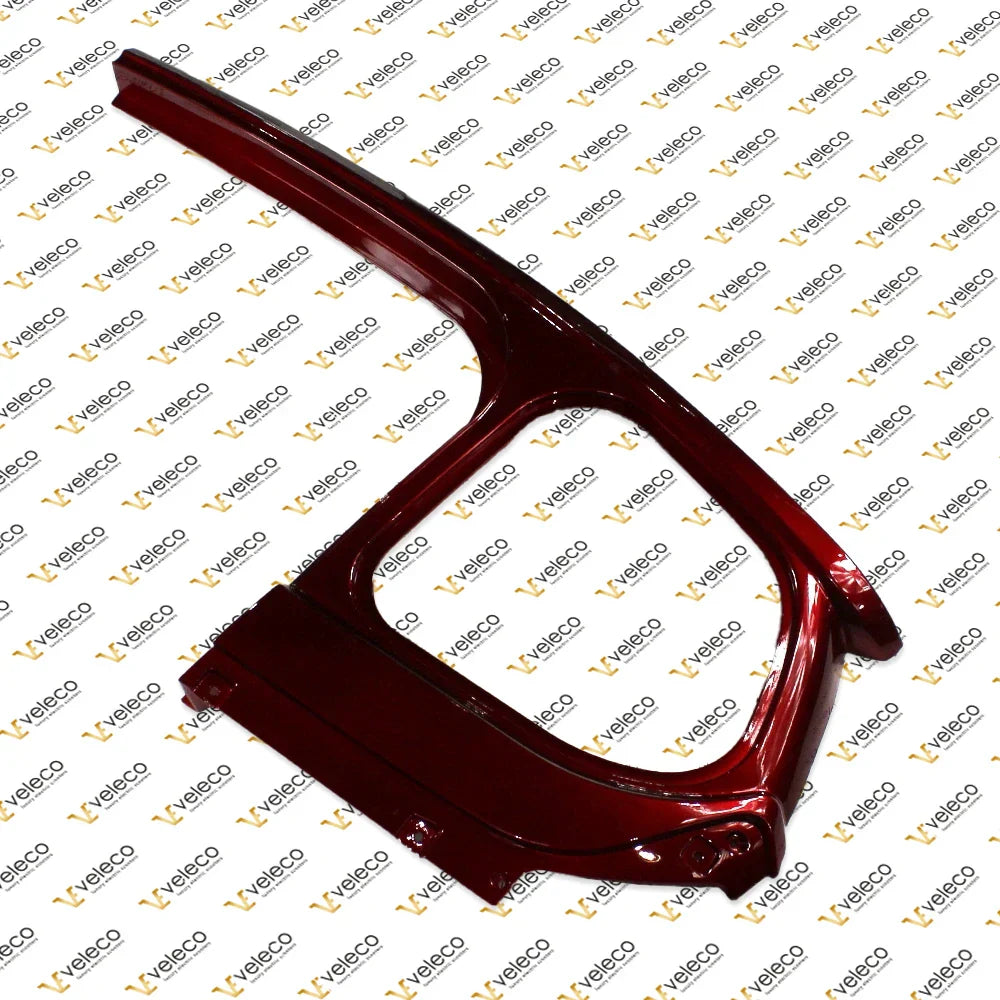 Red Rear Left Side Panel with Hole for Glass for Veleco Advena – red rear left side panel