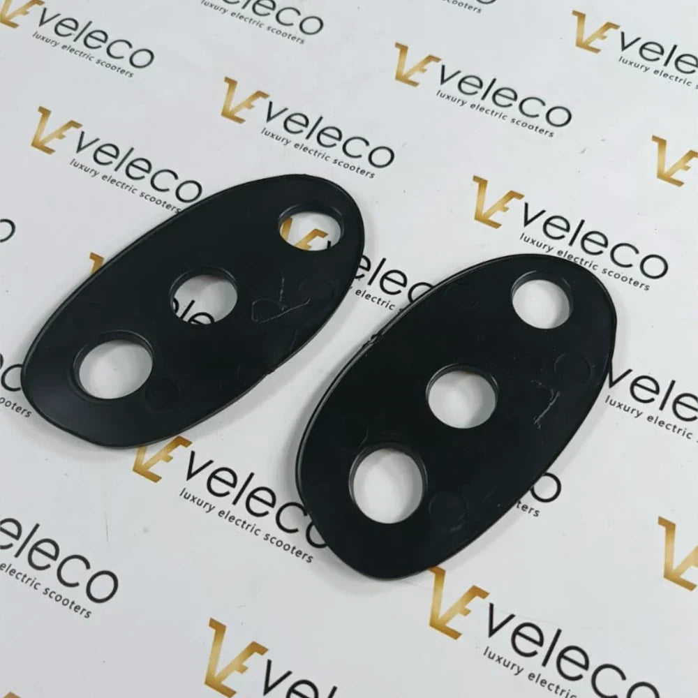 Mirror pad set for Veleco Advena – two black mirror pads