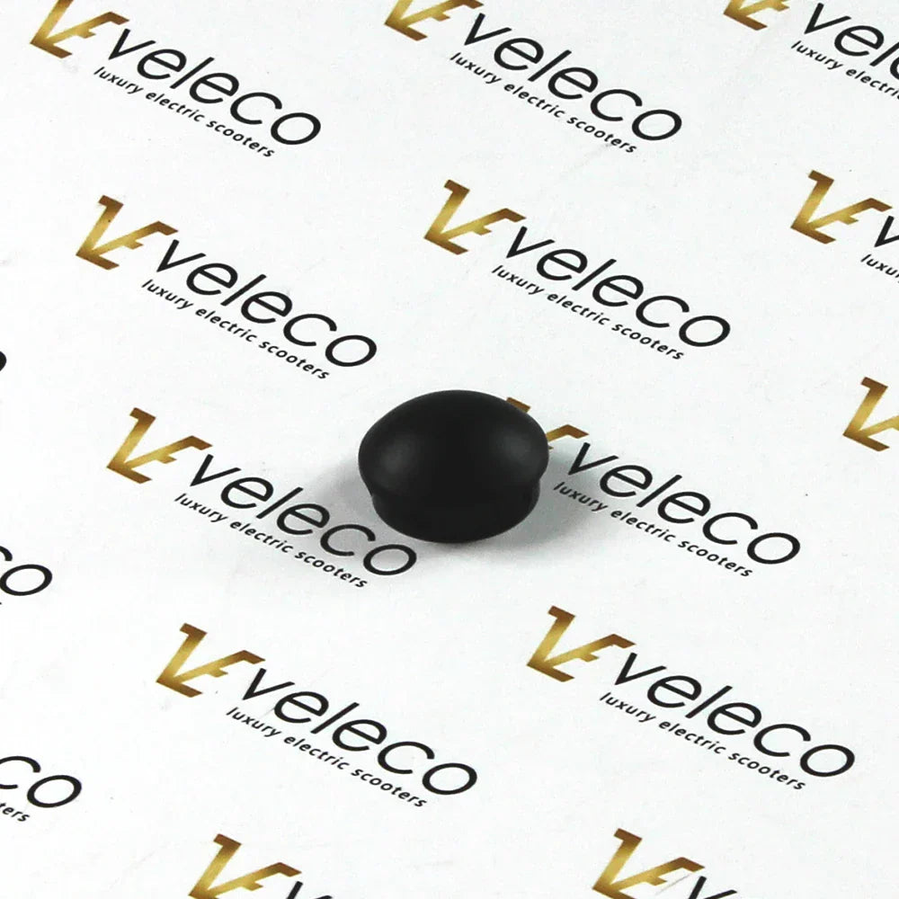 Universal Wheel Tube End Cap for Veleco Cosmo – black spherical end cap