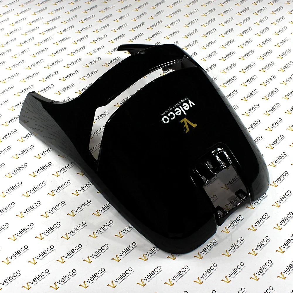 Black Front Panel for Veleco Gravis – black front panel, angled view