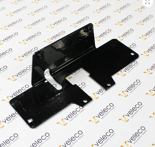 Armrest Attachment for Veleco Cristal – black metal armrest attachment bracket