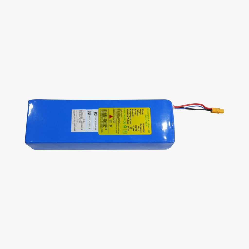 Battery for KingSong N12 Pro – blue rectangular battery pack with yellow label
