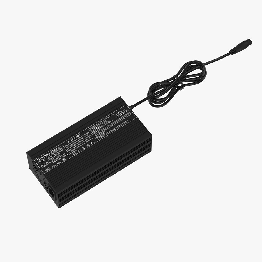 Charger for KingSong S22 Pro and KingSong S22 Pro+ – black charger with cable