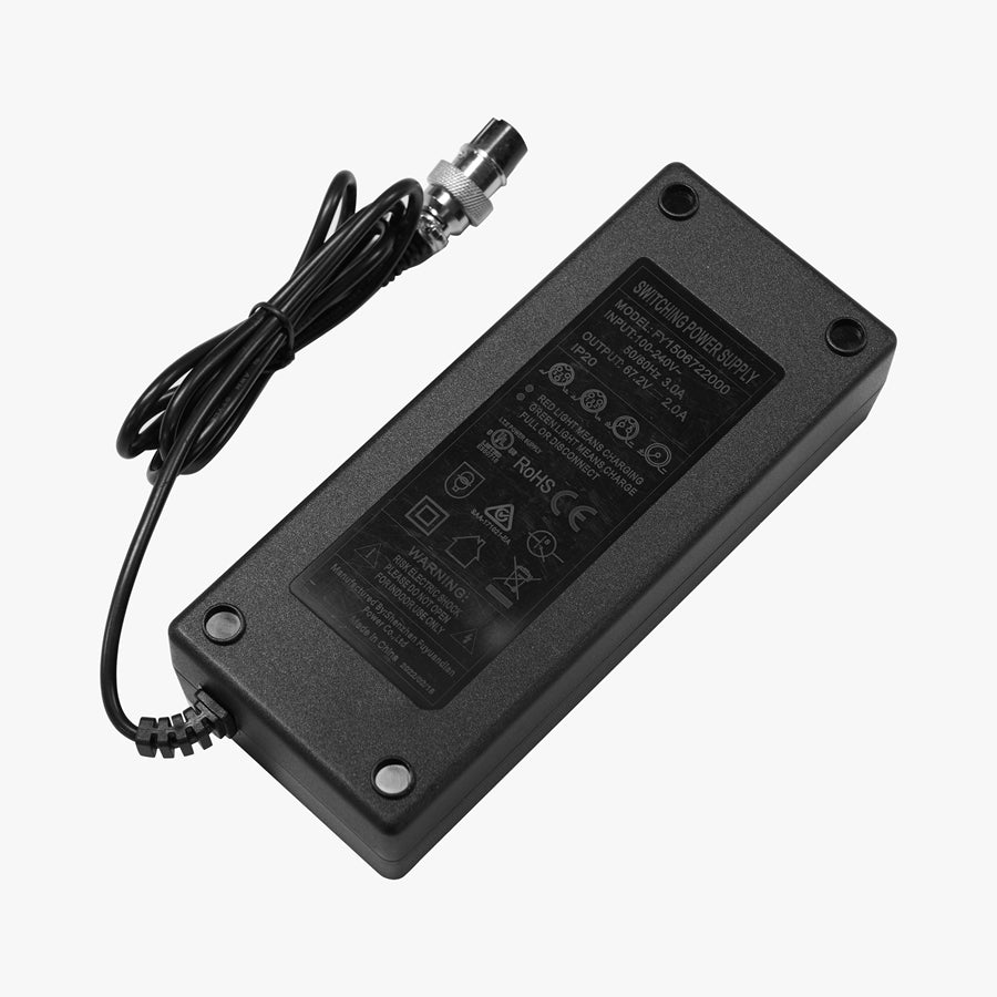 Charger for KingSong 14M, KingSong 14D and KingSong 16S – black power supply unit with cable