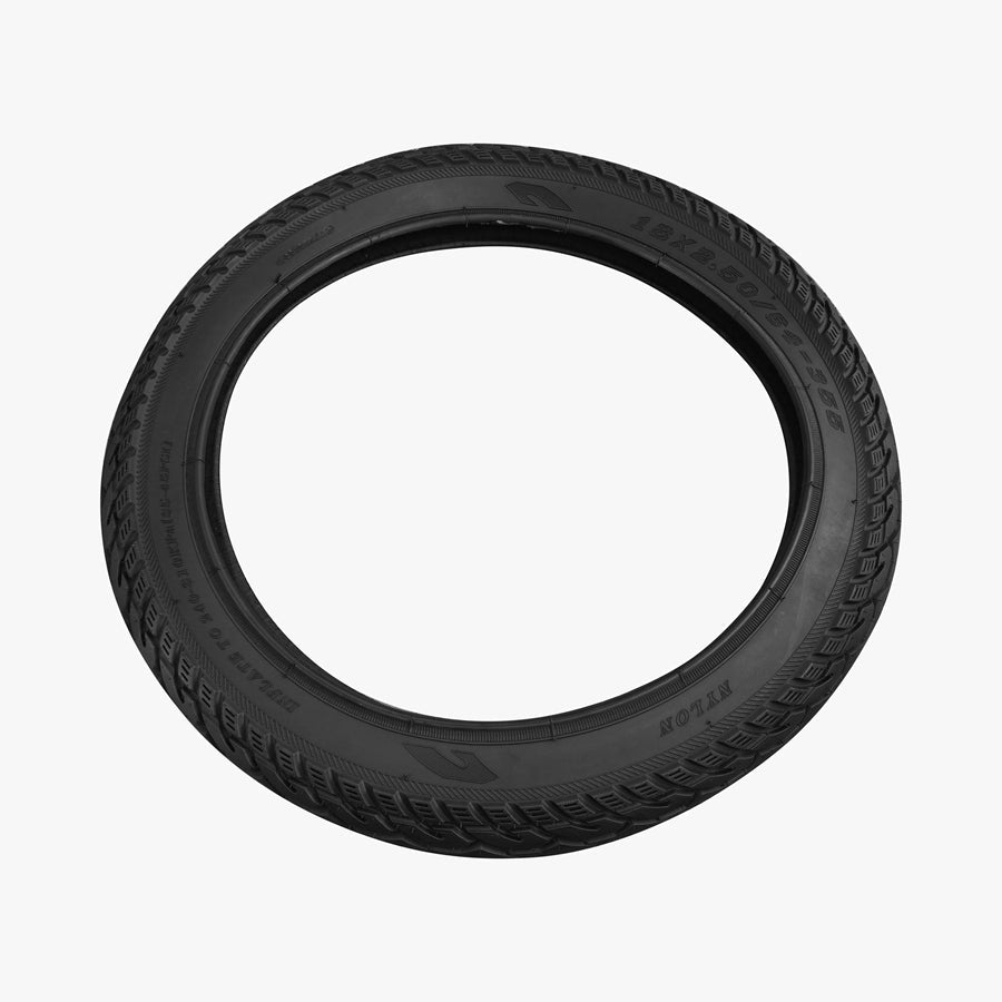 Outer Tire for KingSong 18L and KingSong 18XL – black outer tire with tread pattern