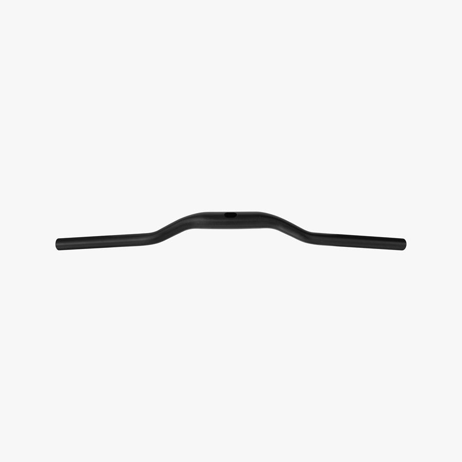 Handlebar for KingSong N14 – black curved handlebar, front view