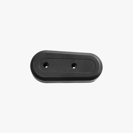 Rear Fork Decorative Cover for KingSong N14 – top view of black oval cover