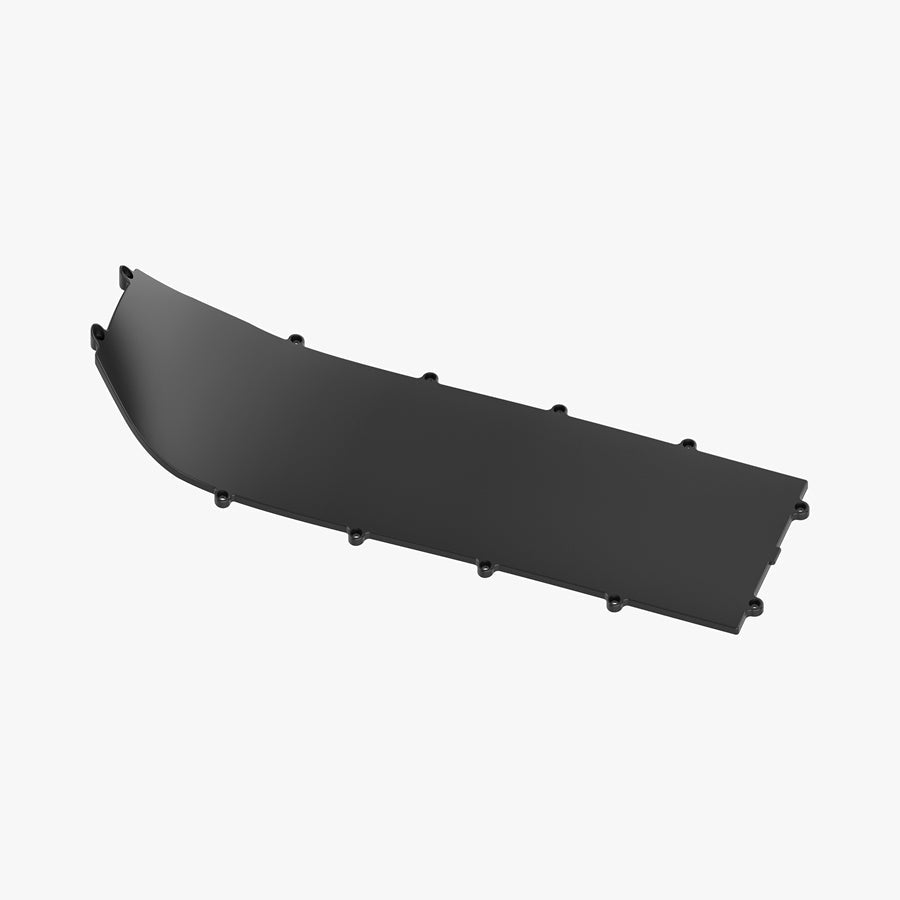 Battery Cover for KingSong N15 – black plastic cover, angled view