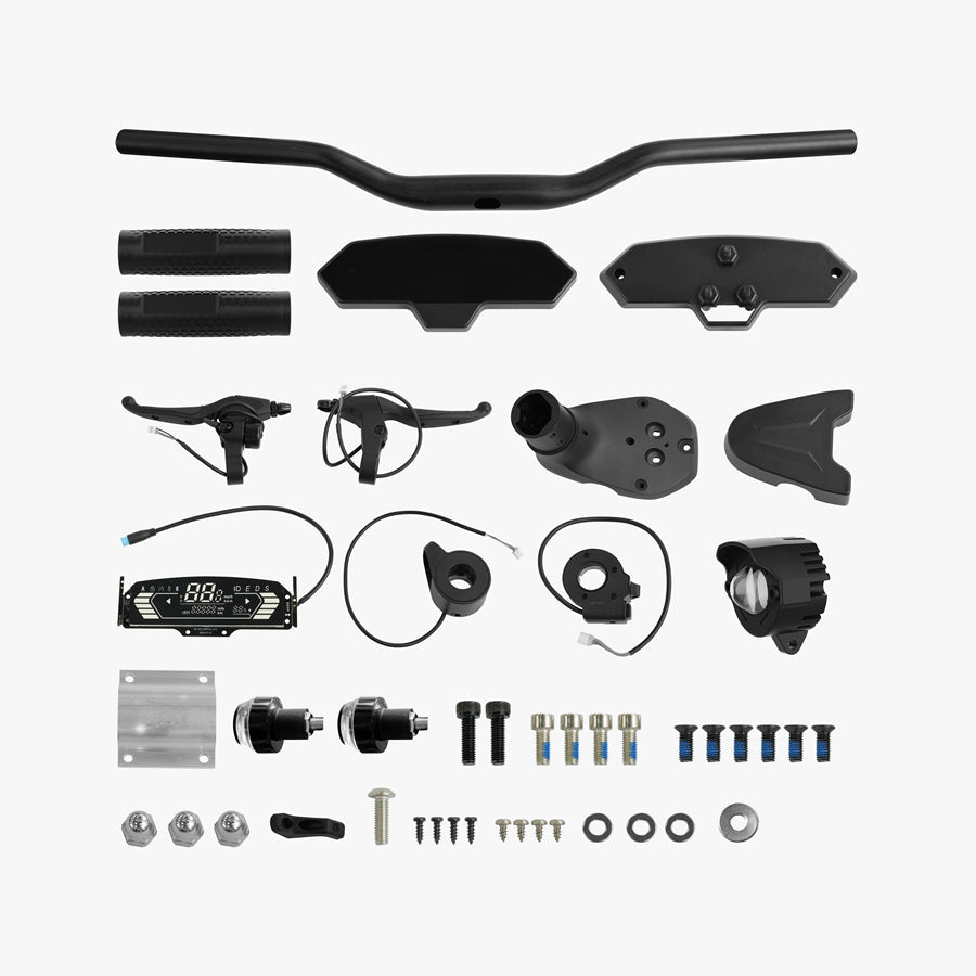 Head Part Kit for KingSong N12 Pro – kit contents, top-down view