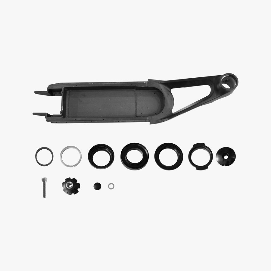 Frame Kit for KingSong N14 – frame kit components, top view