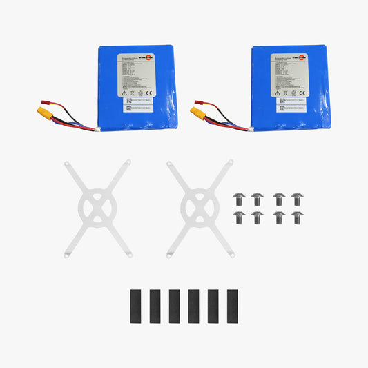 Battery Pack Set for KingSong 14D – two battery packs and mounting hardware