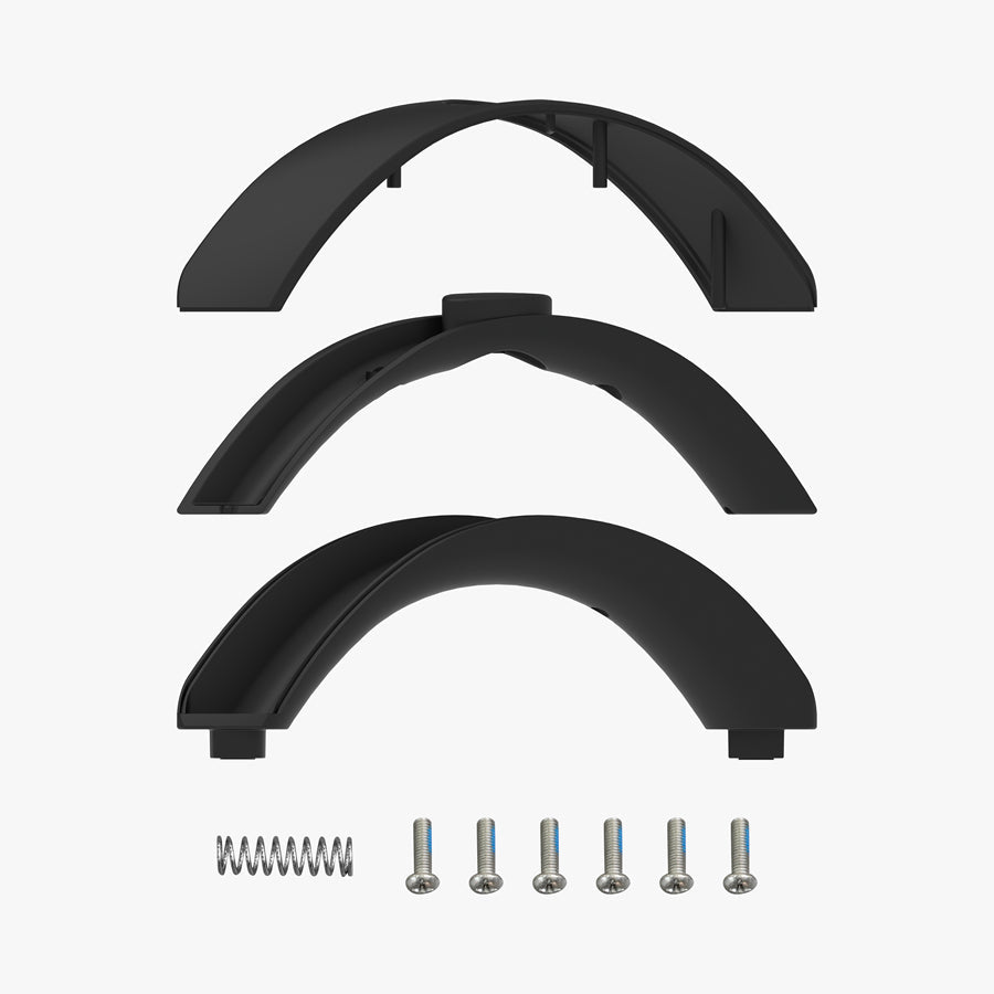 Handle Set for KingSong 14D and KingSong 14M – three curved parts, spring, screws