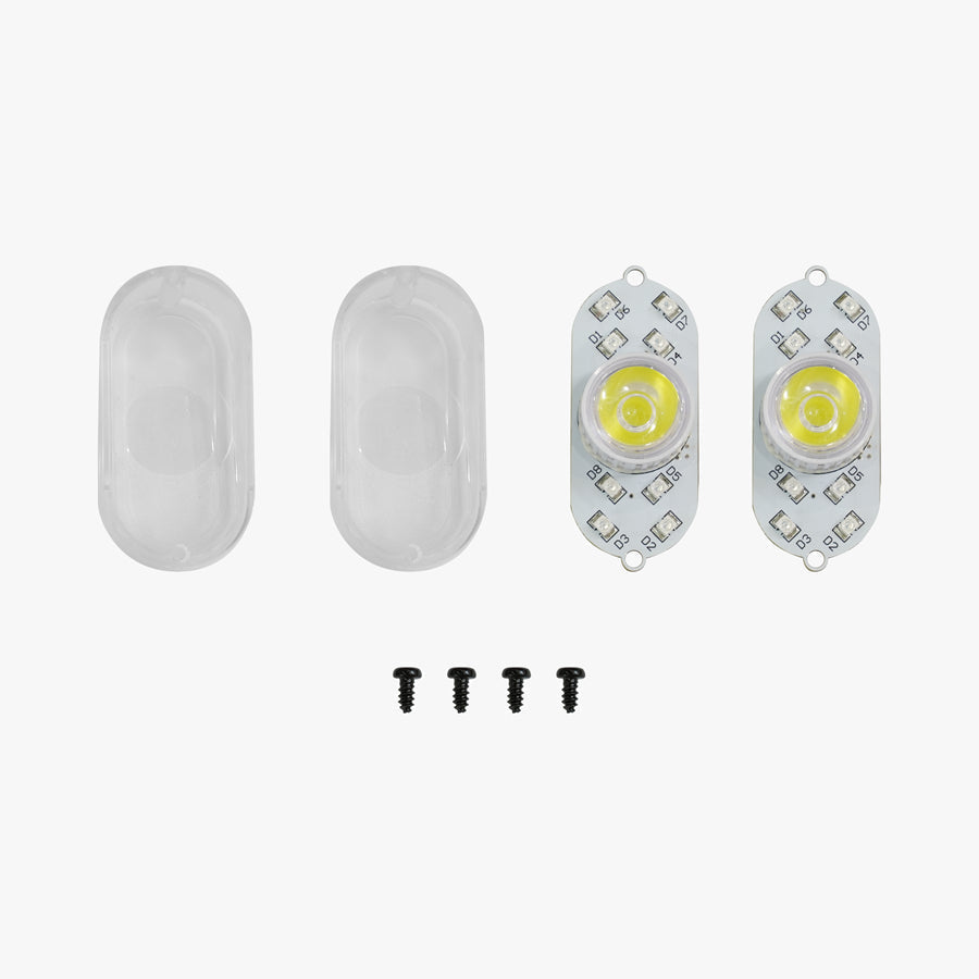 Lighting Set for KingSong 14M and KingSong 14D – two lights, two covers, four screws