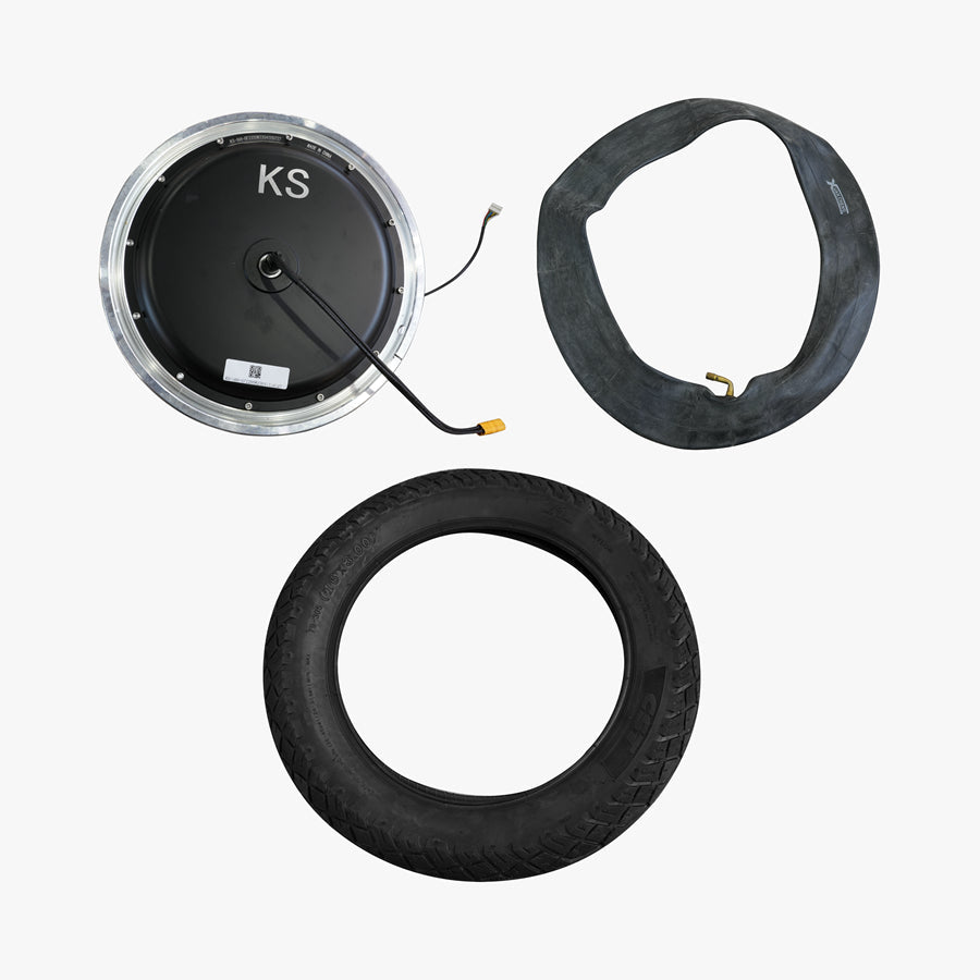 Motor Set for KingSong 16X – motor, inner tube, and tire