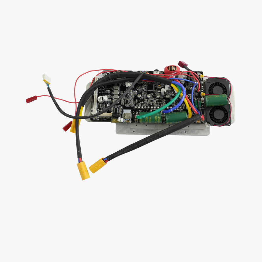 Control Board Set for KingSong 16XS – circuit board with wires and fans