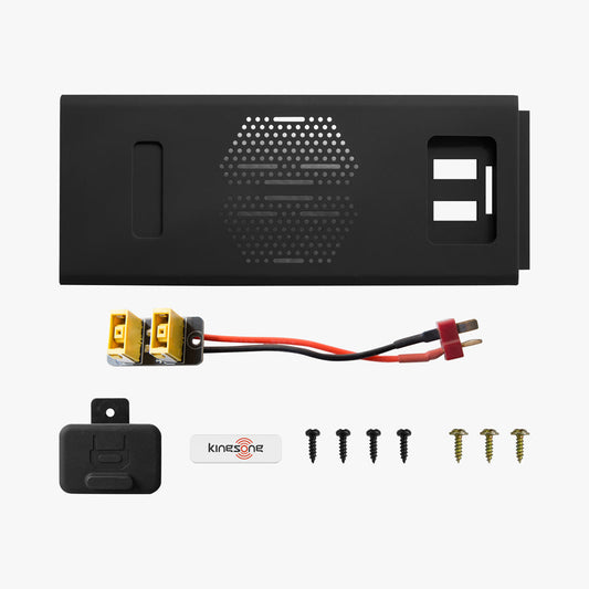 Rear Panel Set for KingSong 16X and KingSong 16XS – black panel set and various connectors
