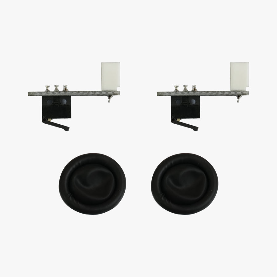 Lift Stop Switch Set for KingSong 16X and KingSong 16XS – two switches and two rubber covers