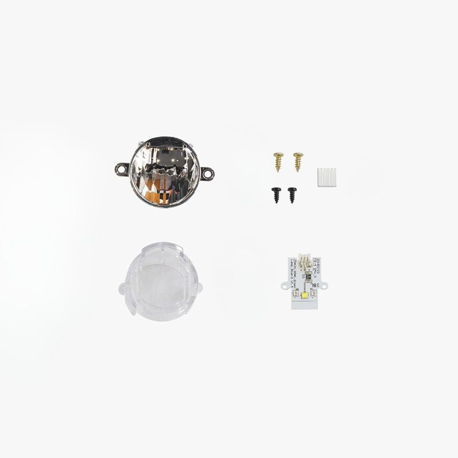 Headlight Set for KingSong 18L and KingSong 18XL – headlight components and screws