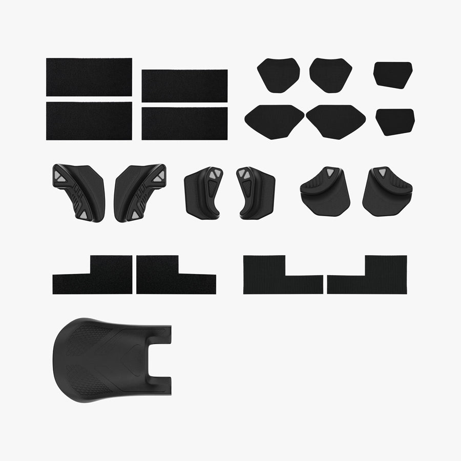 Power Pads and Seat Set for KingSong F22 Pro – various black power pads and seat components