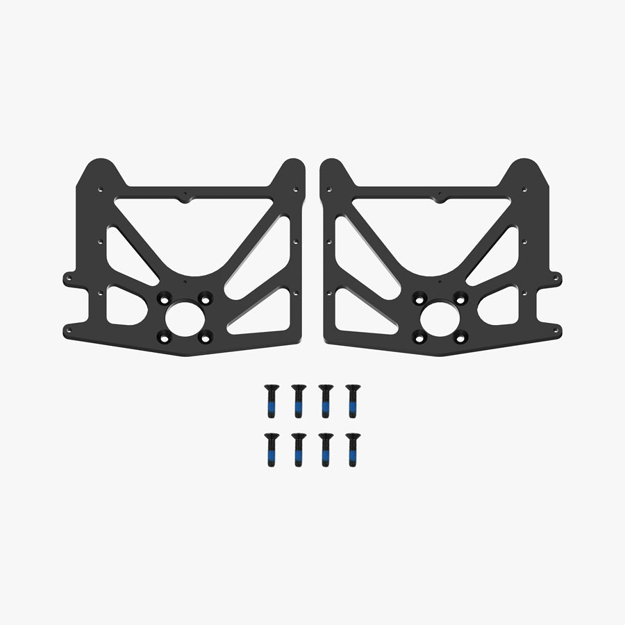 Inner Bracket Set for KingSong S16 and KingSong S16 Pro – two black brackets and eight blue screws