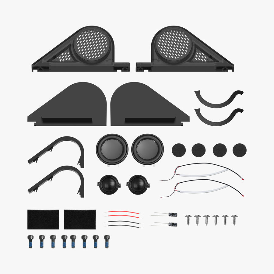 Speaker Set for KingSong S16 and KingSong S16 Pro – speaker components and mounting hardware