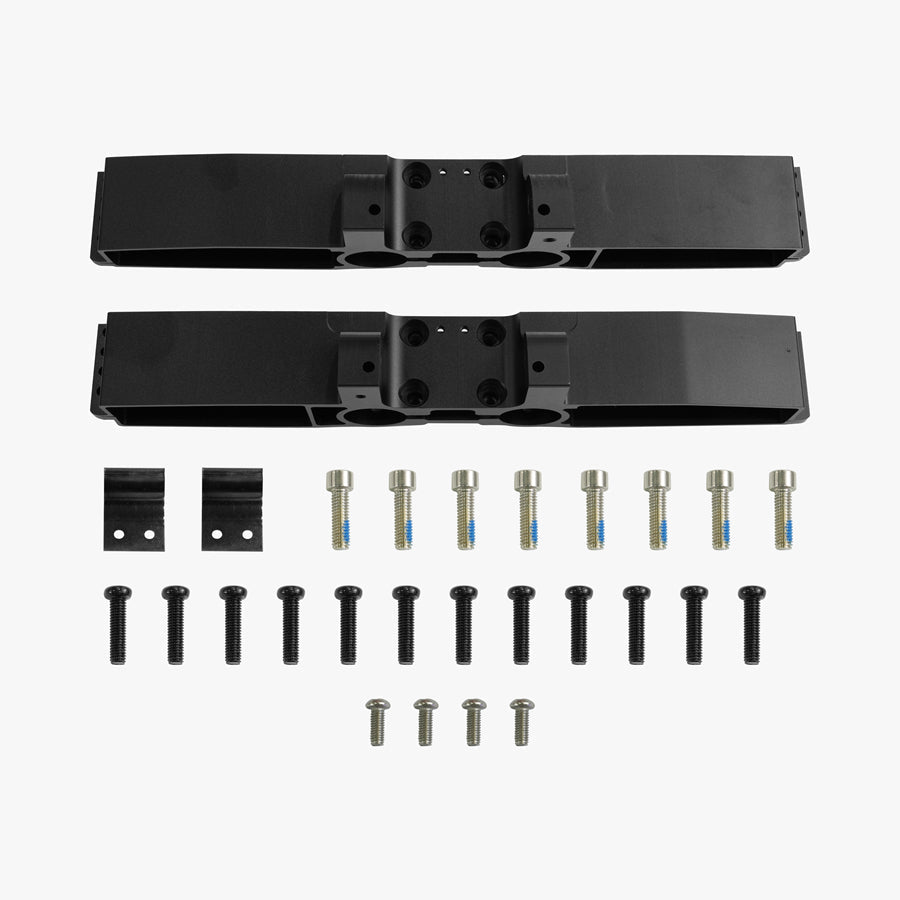 Battery Base Set for KingSong S18, KingSong S18 Pro, and KingSong S18 Pro+ – two battery bases, mounting brackets, screws