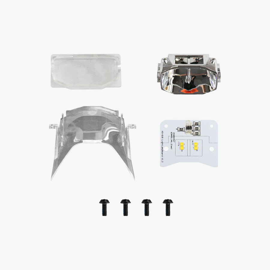 Head Light Set for KingSong S18 and KingSong S18 Pro – light components and screws