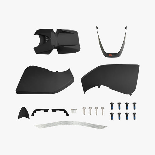 Black Decoration Panel Set for KingSong S18, KingSong S18 Pro and KingSong S18 Pro+ – black decoration panel set and fixings