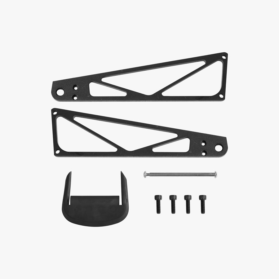 Kickstand Set for KingSong S19 and KingSong S19 Pro – kickstand set components, flat lay
