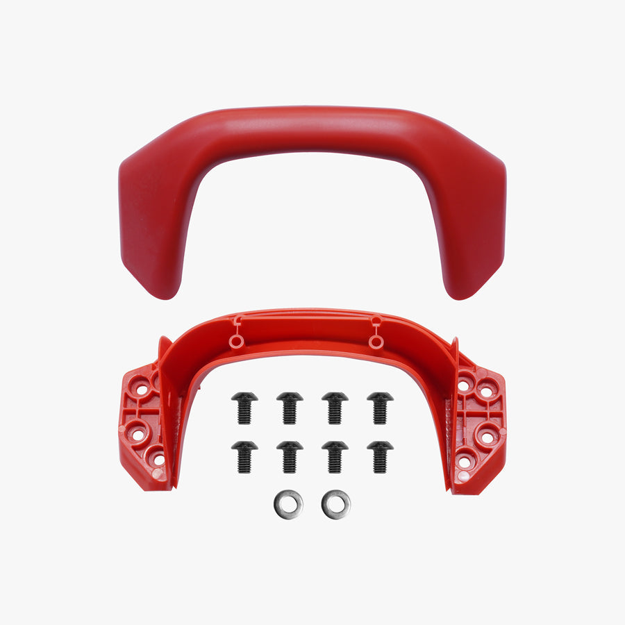 Front Handle Set for KingSong S22 Pro and KingSong S22 Pro+ – red handle set and mounting hardware