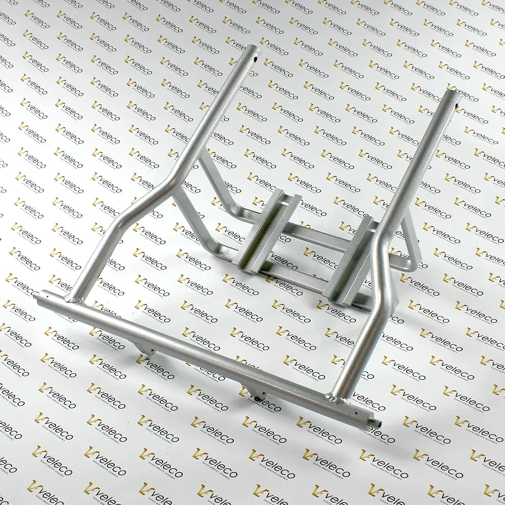 Lower Seat Frame Component for Veleco Cosmo – silver seat frame component