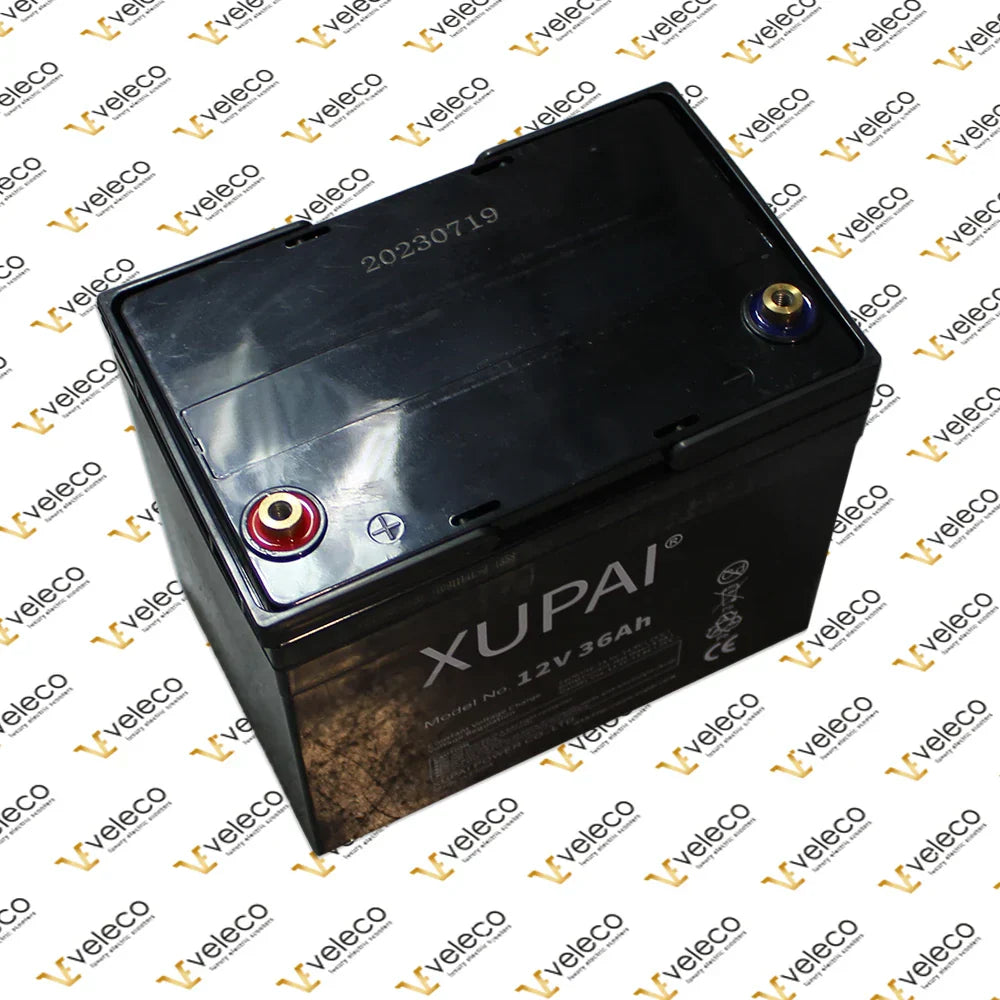 12V 36Ah AGM Battery – black 12V 36Ah AGM battery