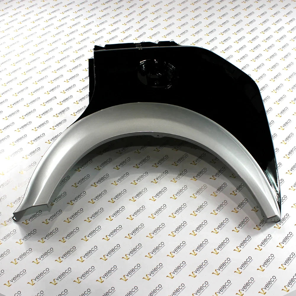 Black Panel for Rear Left Wheel Arch for Veleco Advena – black panel with silver wheel arch