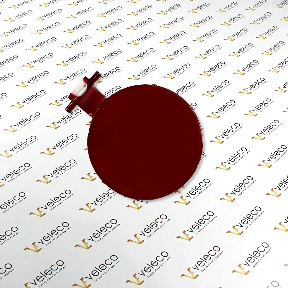 Red Charging Flap for Veleco Advena – red circular charging flap