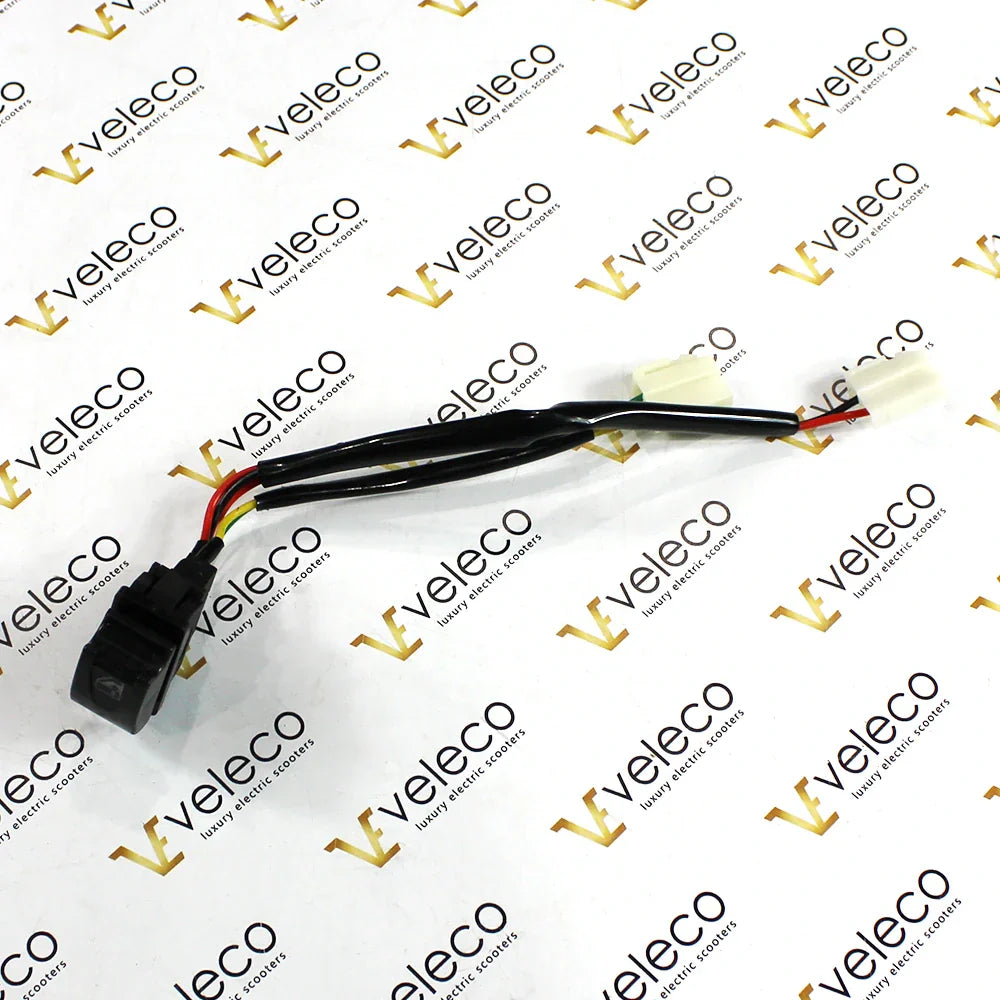 Control Button for Veleco Advena – black control button with wiring harness