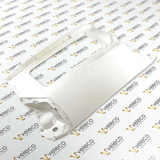 Rear panel with hole for glass white Veleco Advena