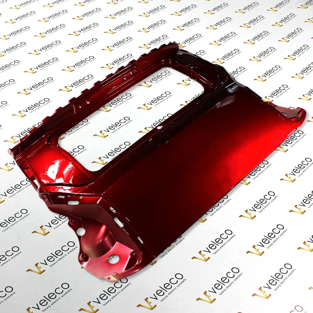 Red Rear Panel with Hole for Glass for Veleco Advena – red rear panel with window hole